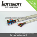 LANSAN High Speed ​​100p Telefonkabel mit PVC Jacke 0,5mm Bare Leiter CE UL ISO APPROVAL